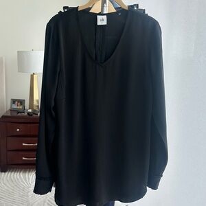 CAbi Classic Blouse - Black